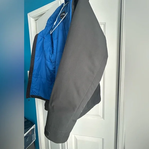 The North Face Black Jacket with Blue Highlights - Picture 10 of 14